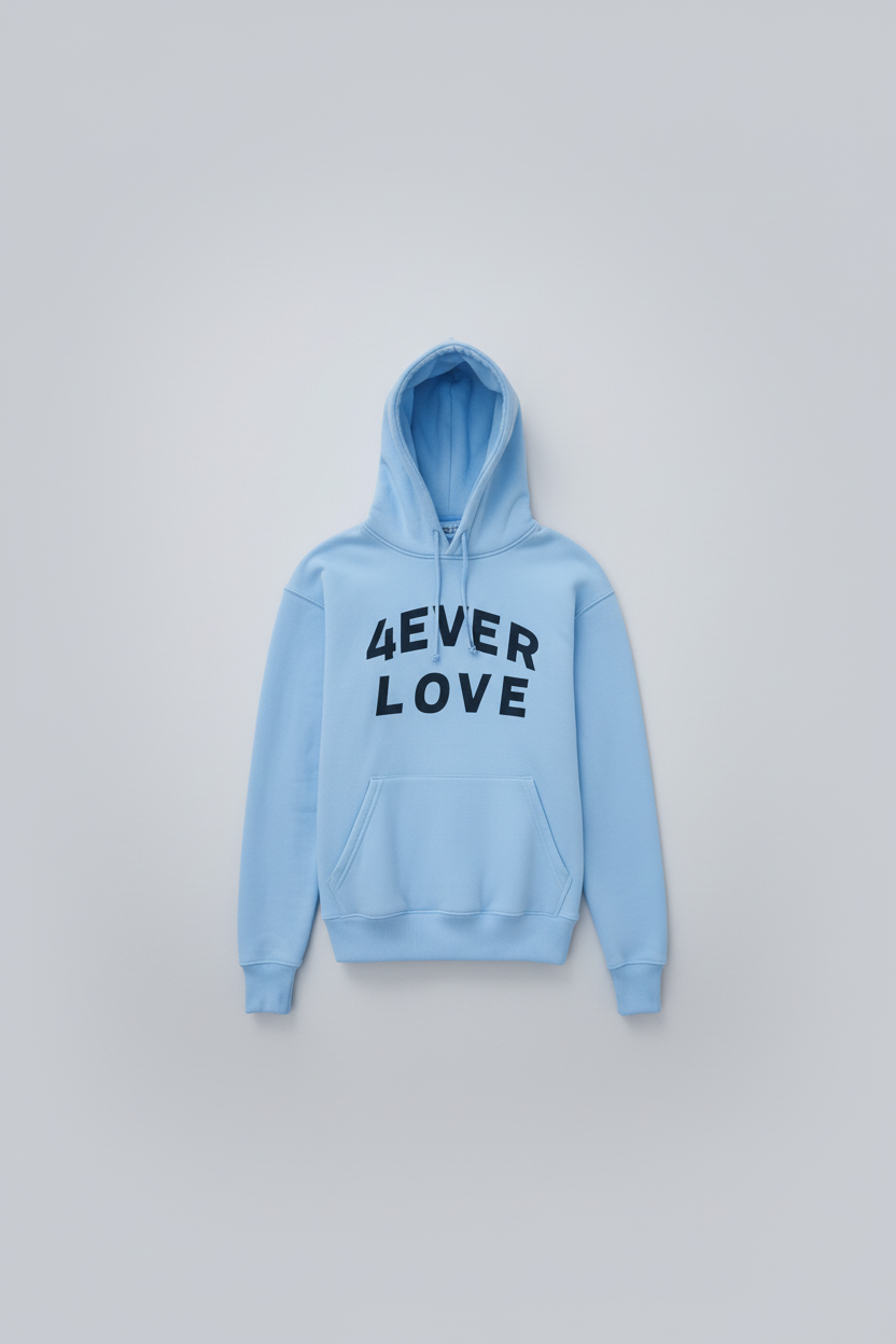 4EverLove Hoodie- Sky Blue